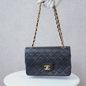 Classic Flapbag Small Double Flap 24k ghw