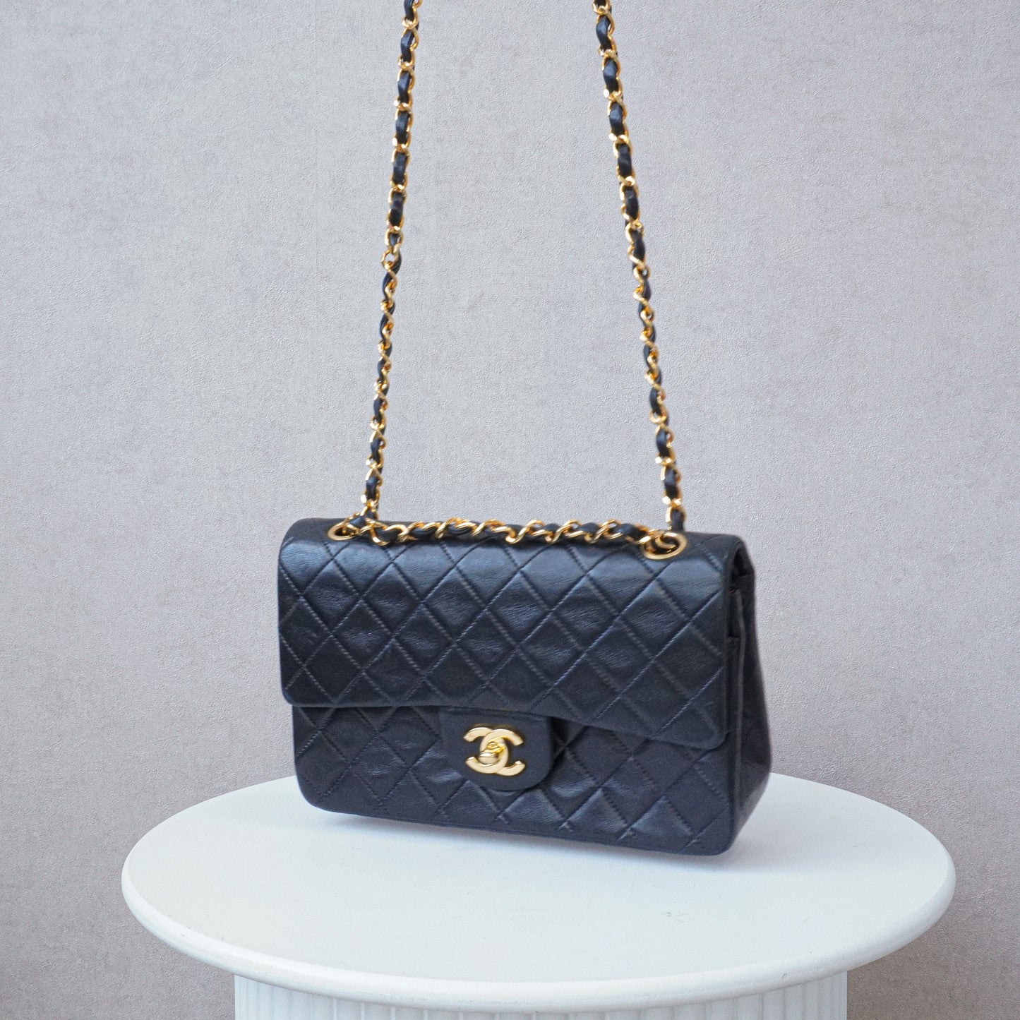 Classic Flapbag Small Double Flap 24k ghw