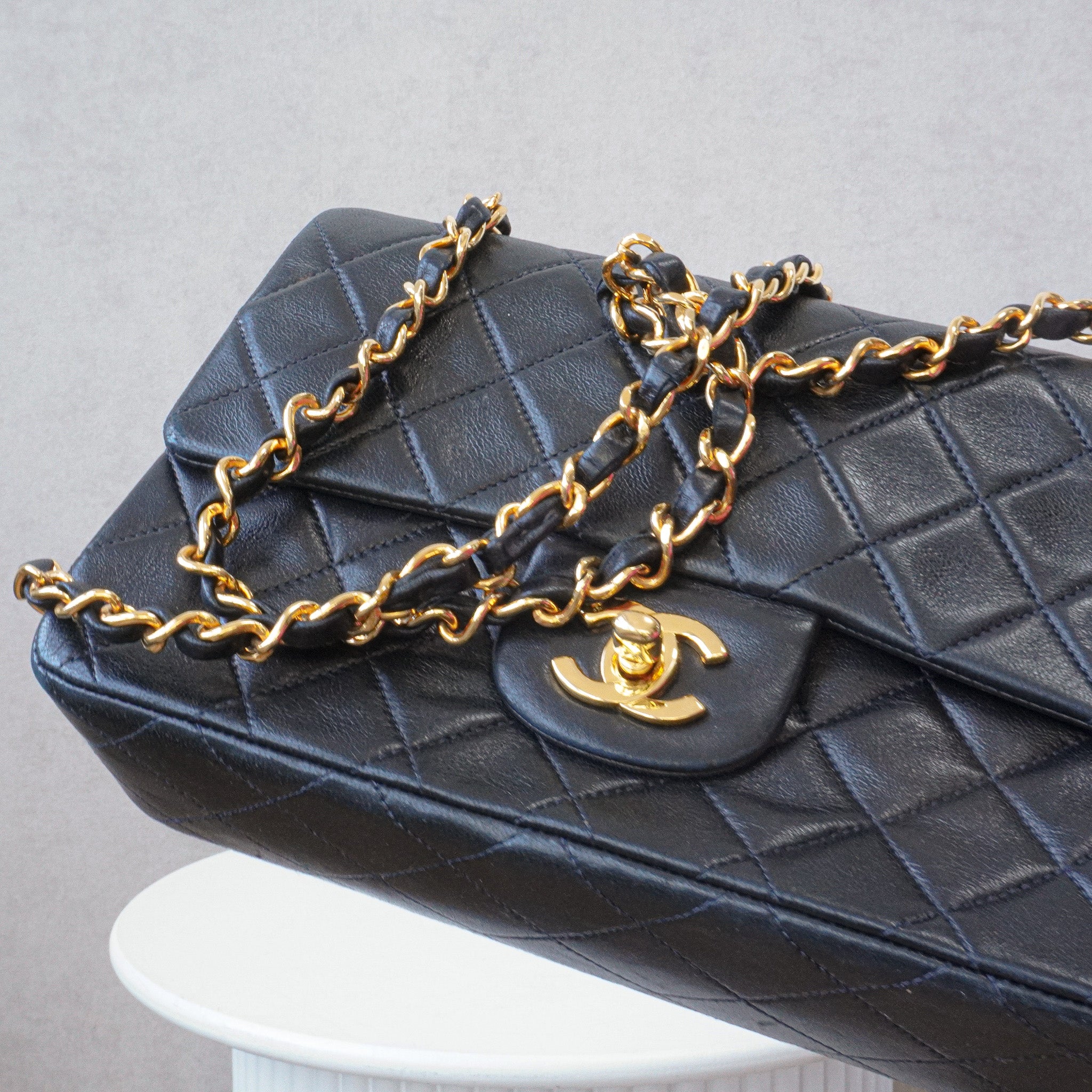Classic Flapbag Small Double Flap 24k ghw
