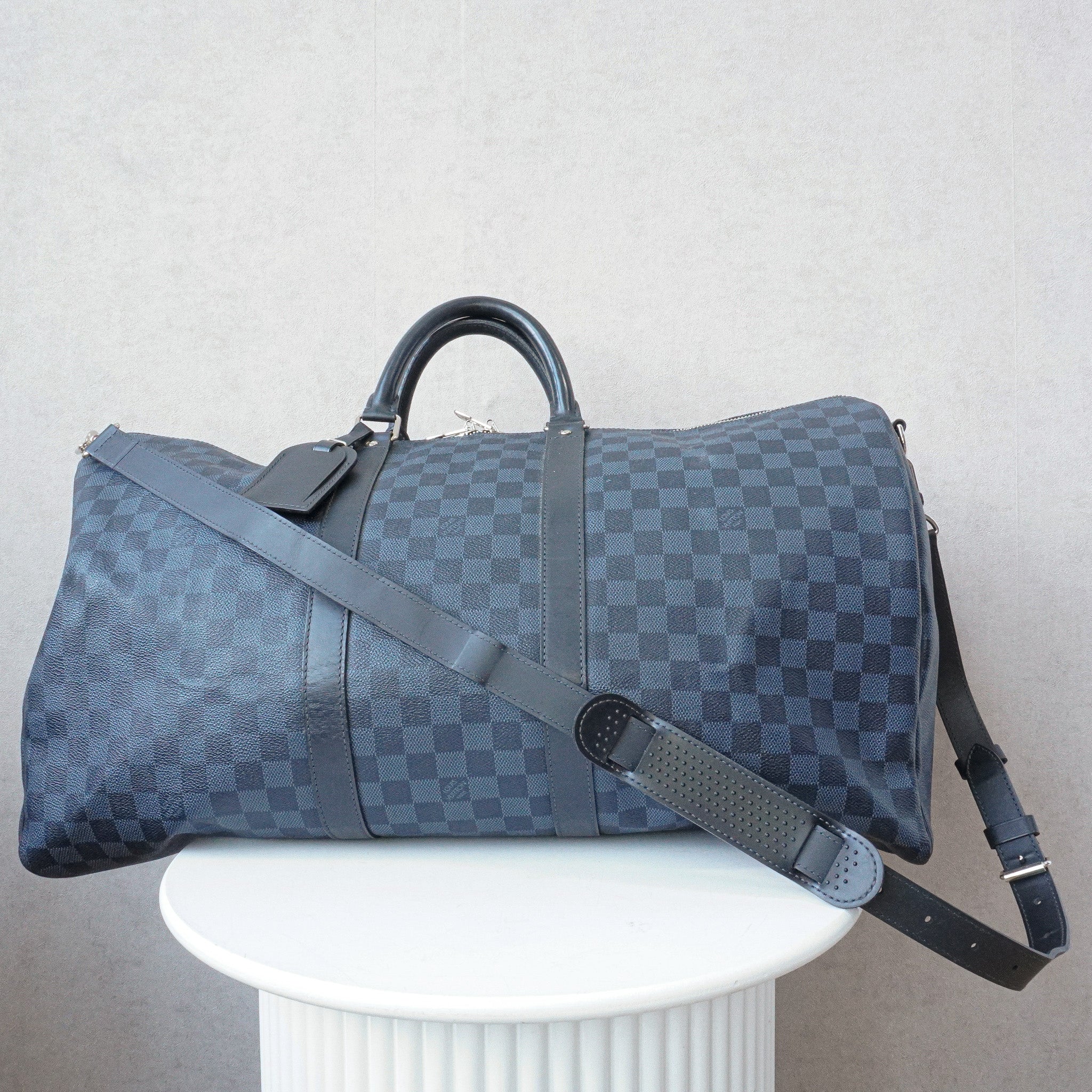 Louis Vuitton Keepall 55 Bandoulière Damier Graphite