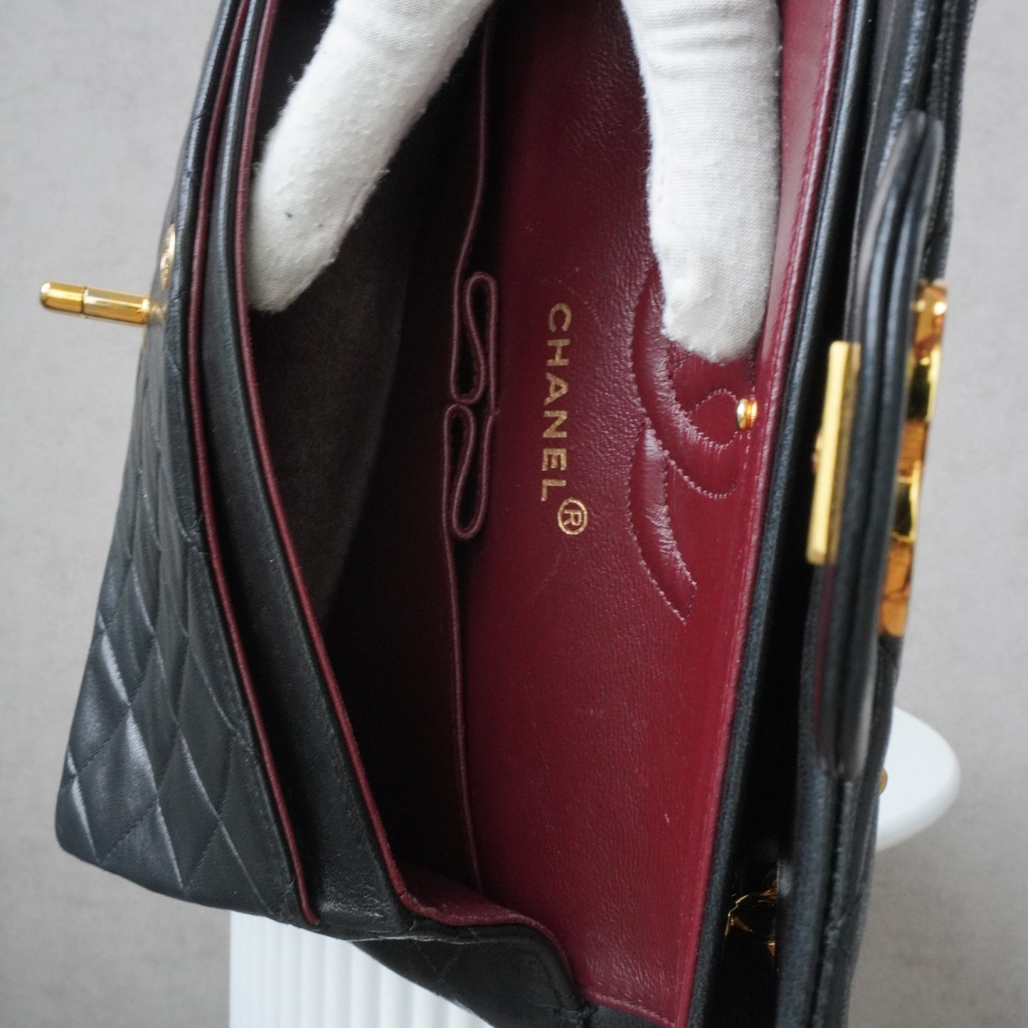 Chanel Classic Flapbag Small 24k ghw (1991)