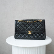 Chanel Vintage Double Flap 24k ghw