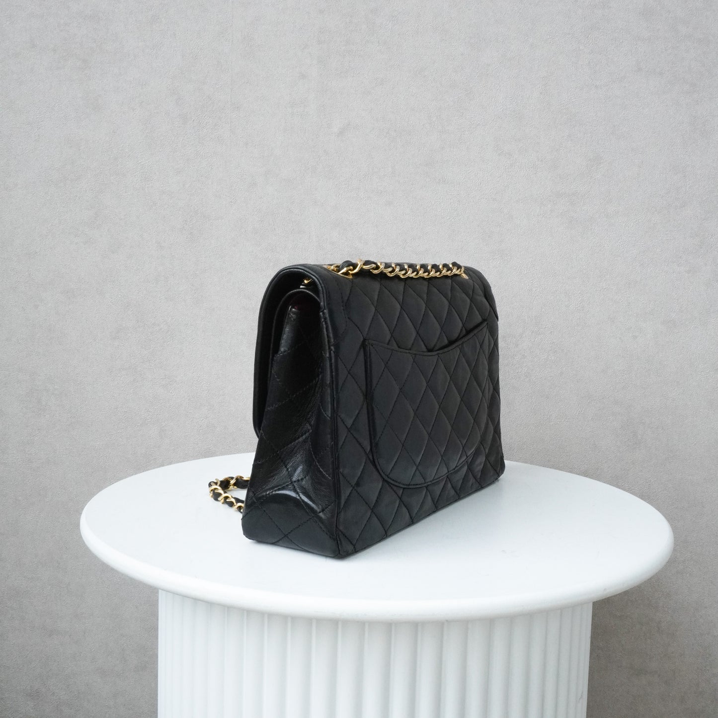 Chanel Vintage Double Flap 24k ghw