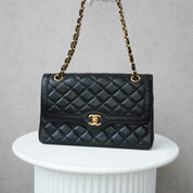 Chanel Vintage Double Flap 24k ghw