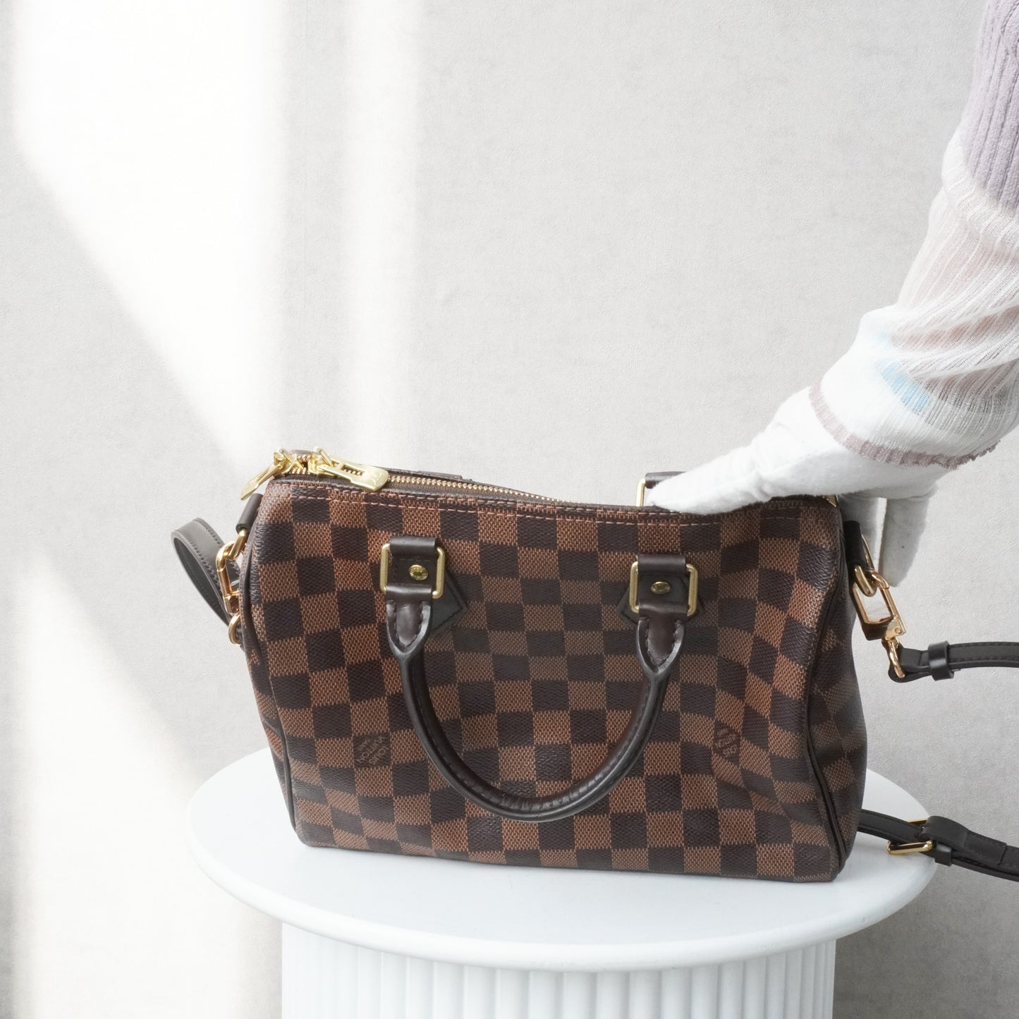 Louis Vuitton Speedy 25 Damier Ebene