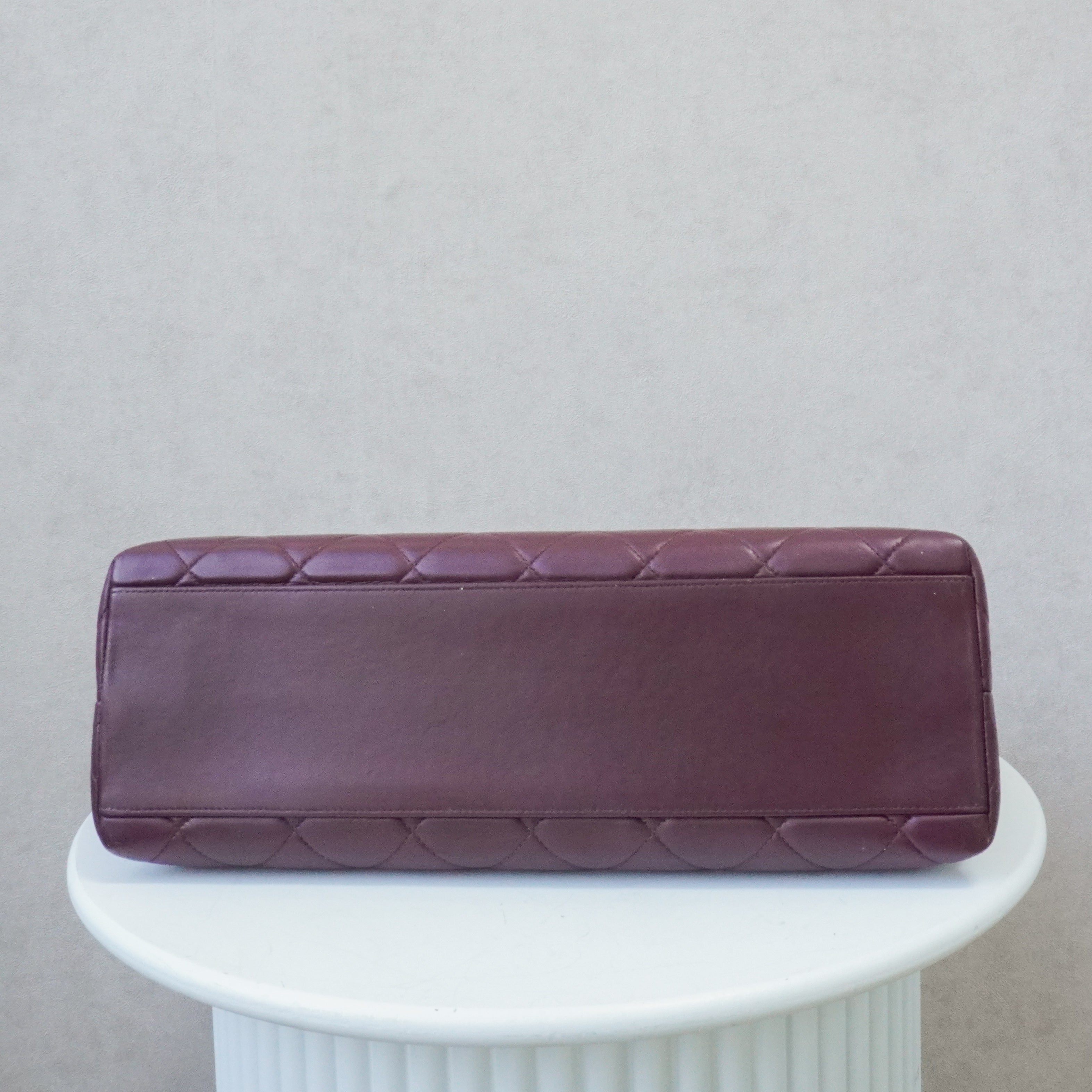 Chanel Matelasse Tote Burgundy (1997-1999)