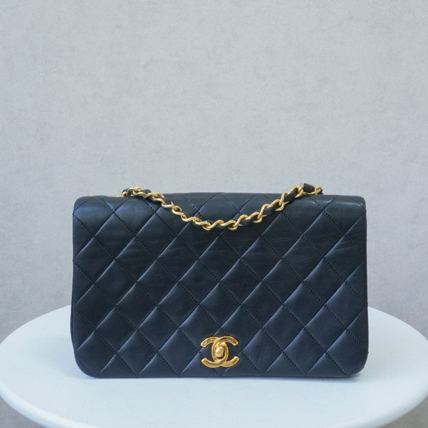 Chanel Classic Full Flapbag Small 24k ghw (1989-1991)