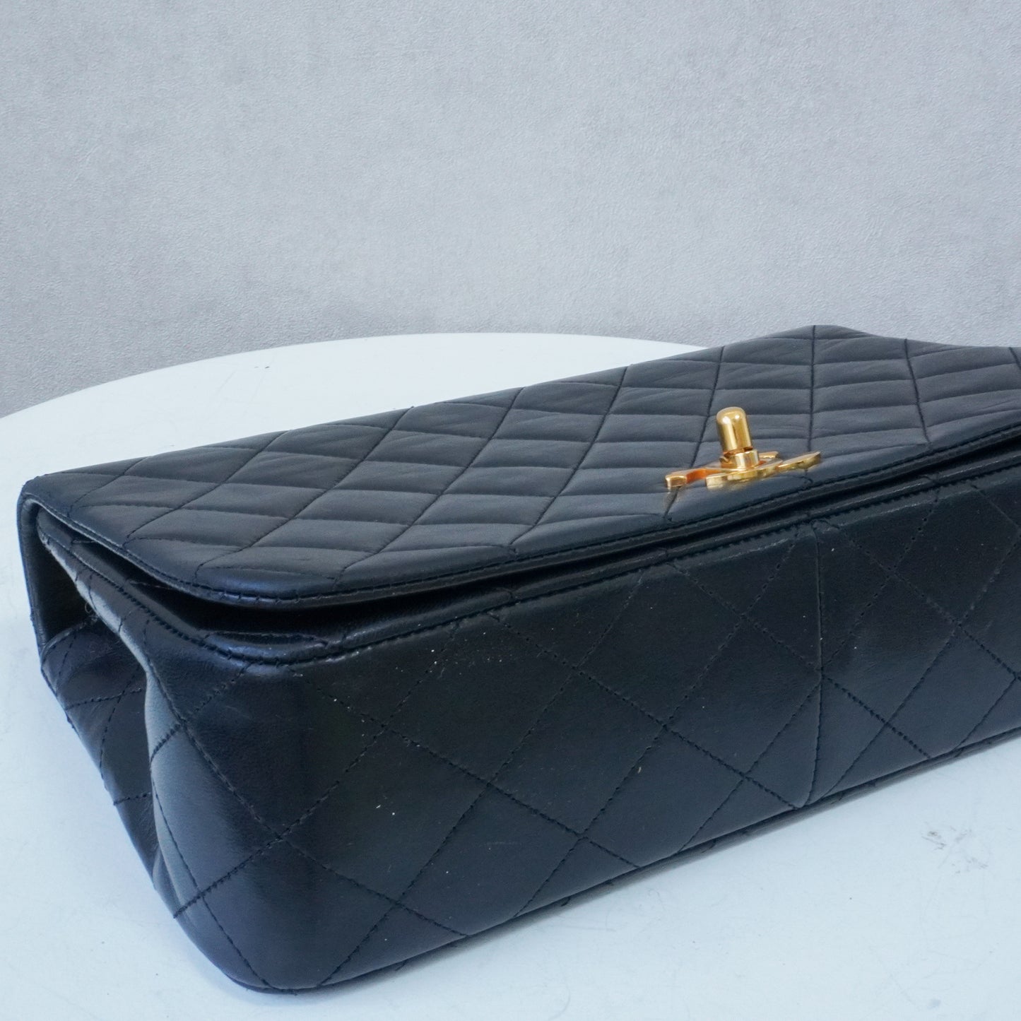 Chanel Classic Full Flapbag Small 24k ghw (1989-1991)