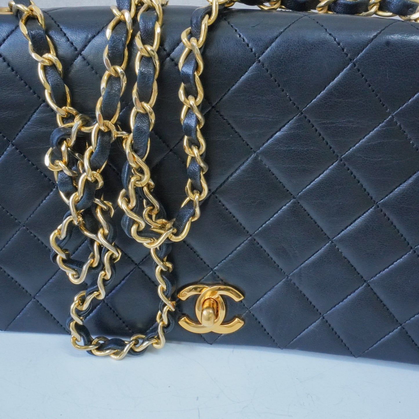 Chanel Classic Full Flapbag Small 24k ghw (1989-1991)