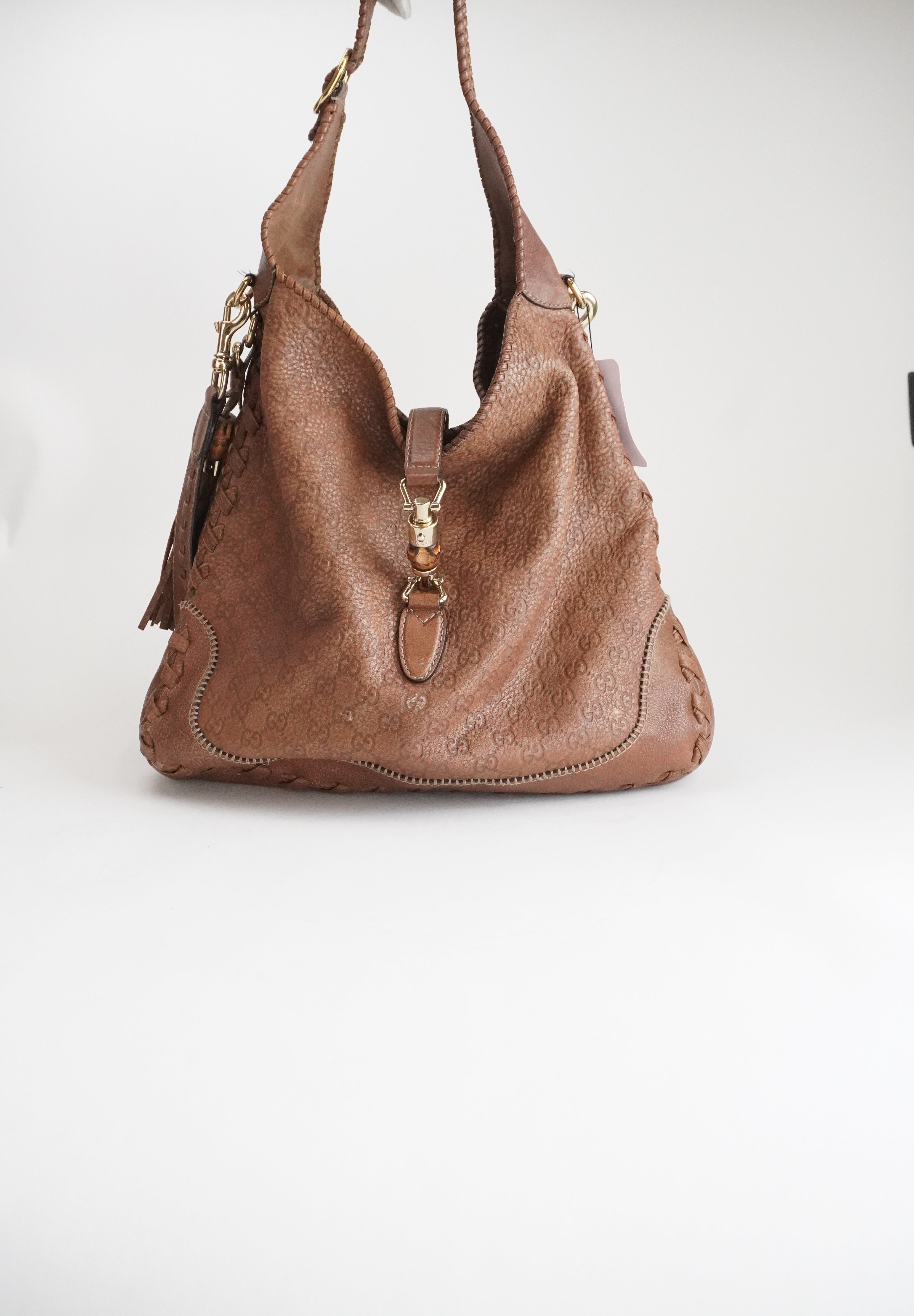 Gucci Babouska Bamboo Hobo