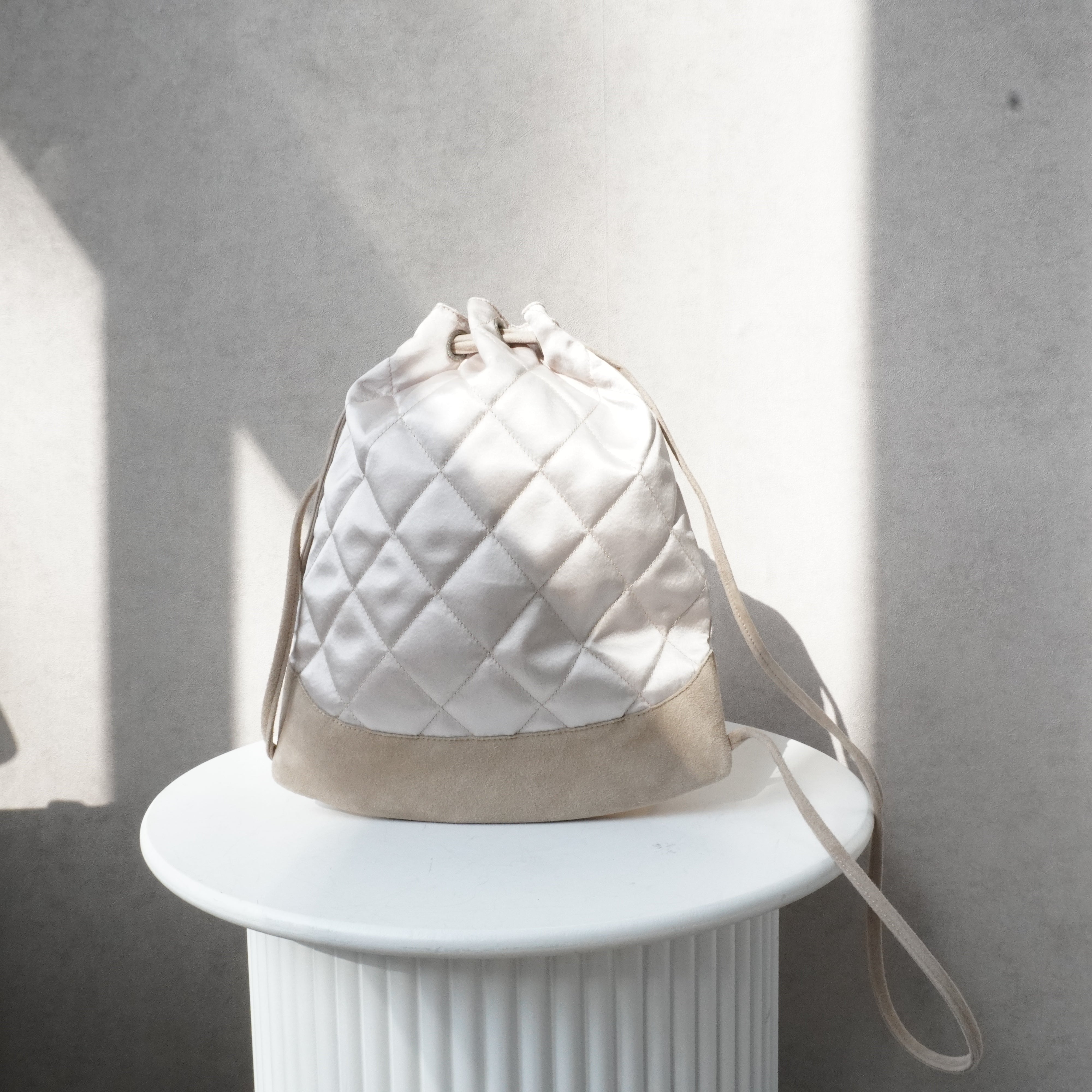 Chanel Matelasse Satijnen rugzak
