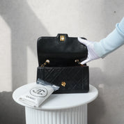 Chanel Single Flapbag Small 24 k ghw (1989-1991)