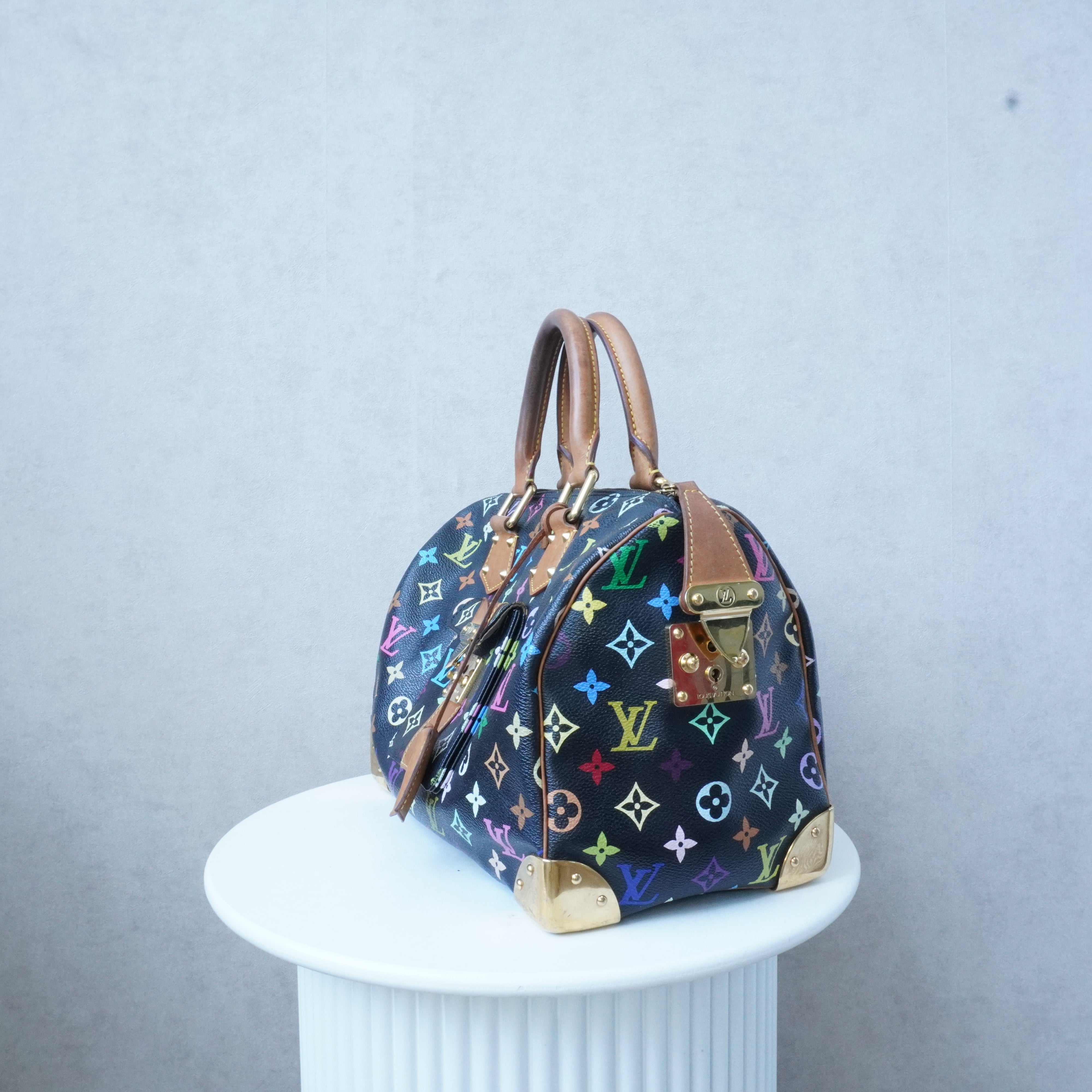Louis Vuitton Speedy 30 Multicolor Noir