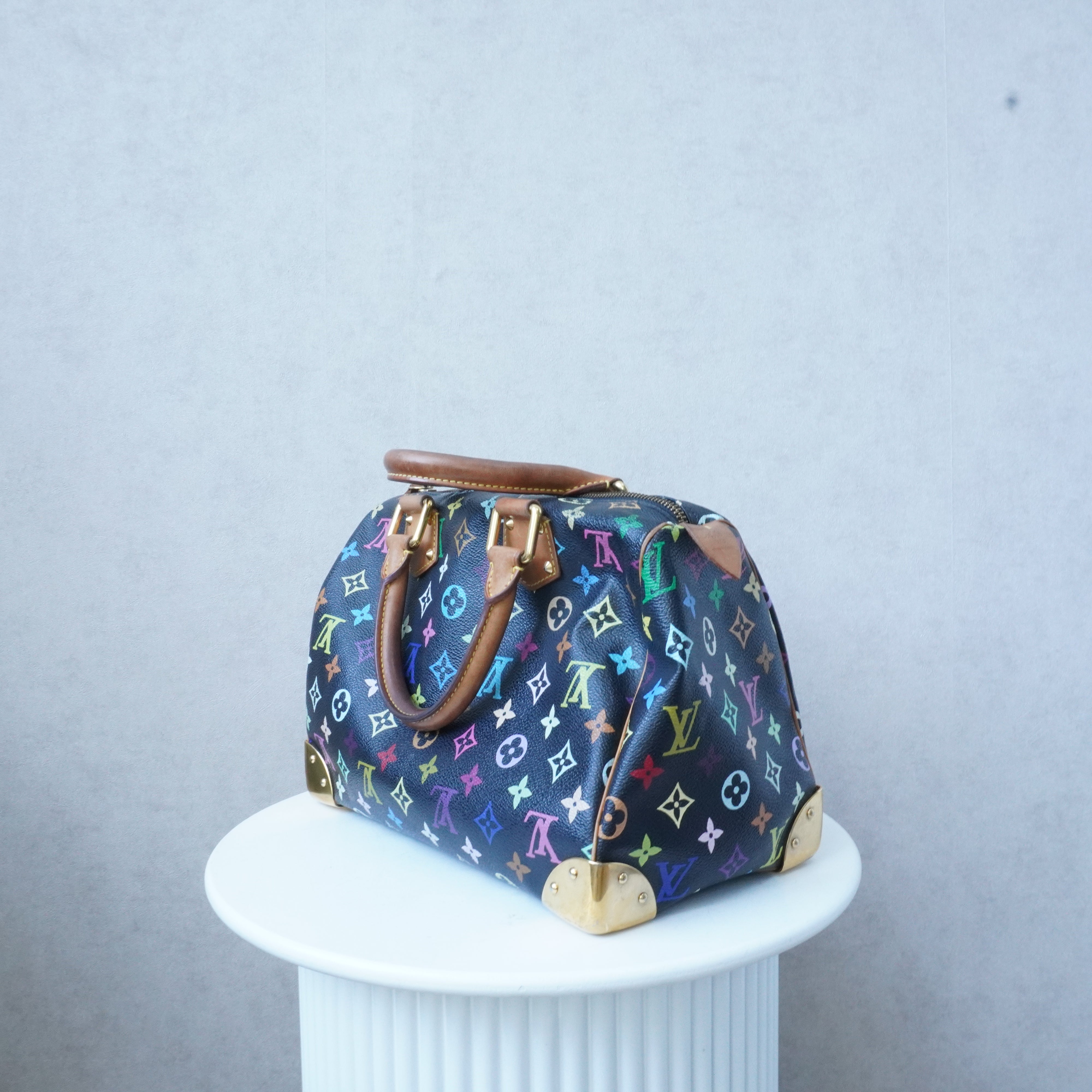 Louis Vuitton Speedy 30 Multicolor Noir