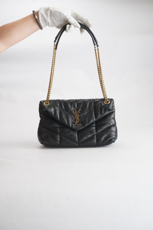 Saint Laurent Paris Loulou Black Ghw