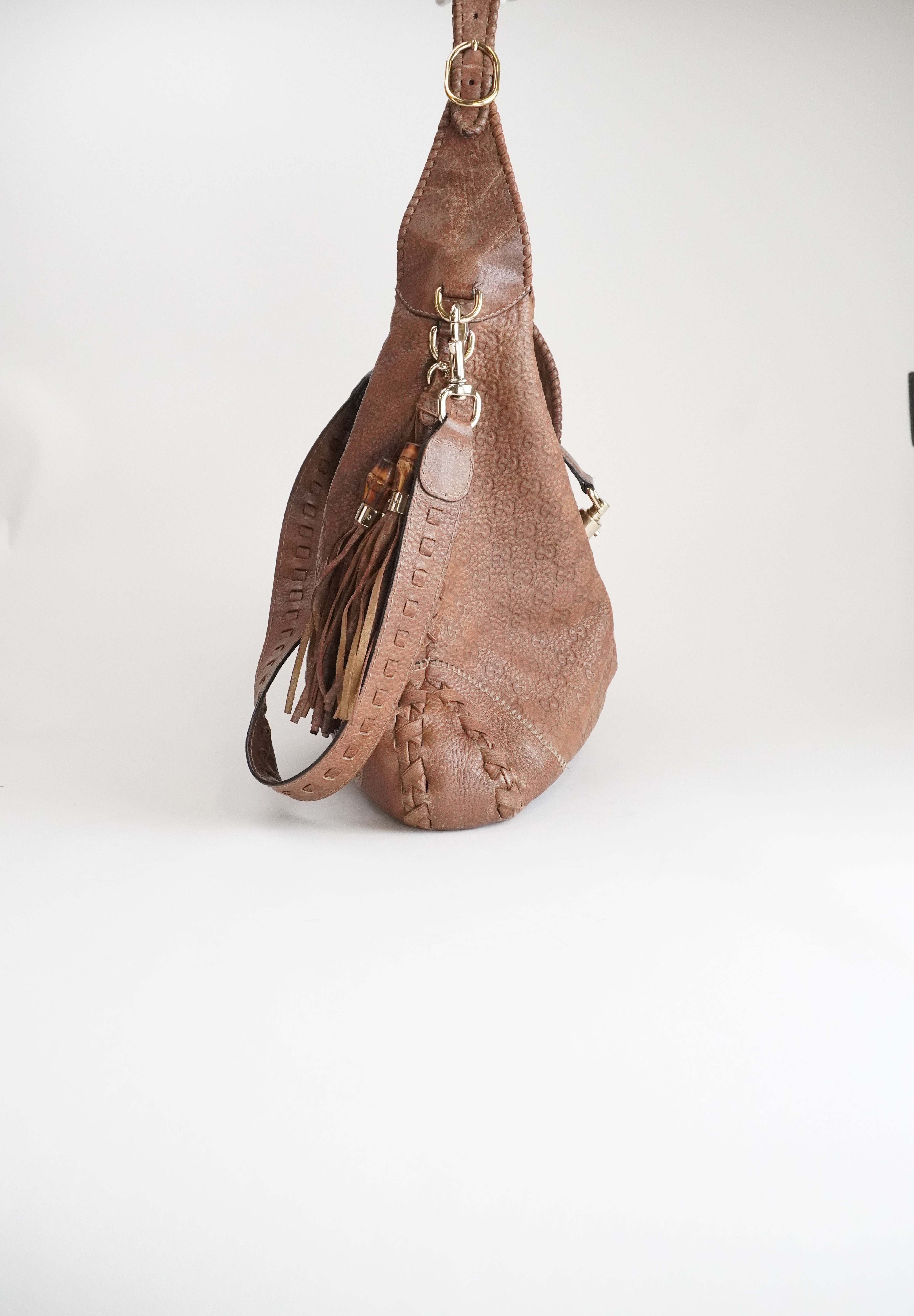 Gucci Babouska Bamboo Hobo