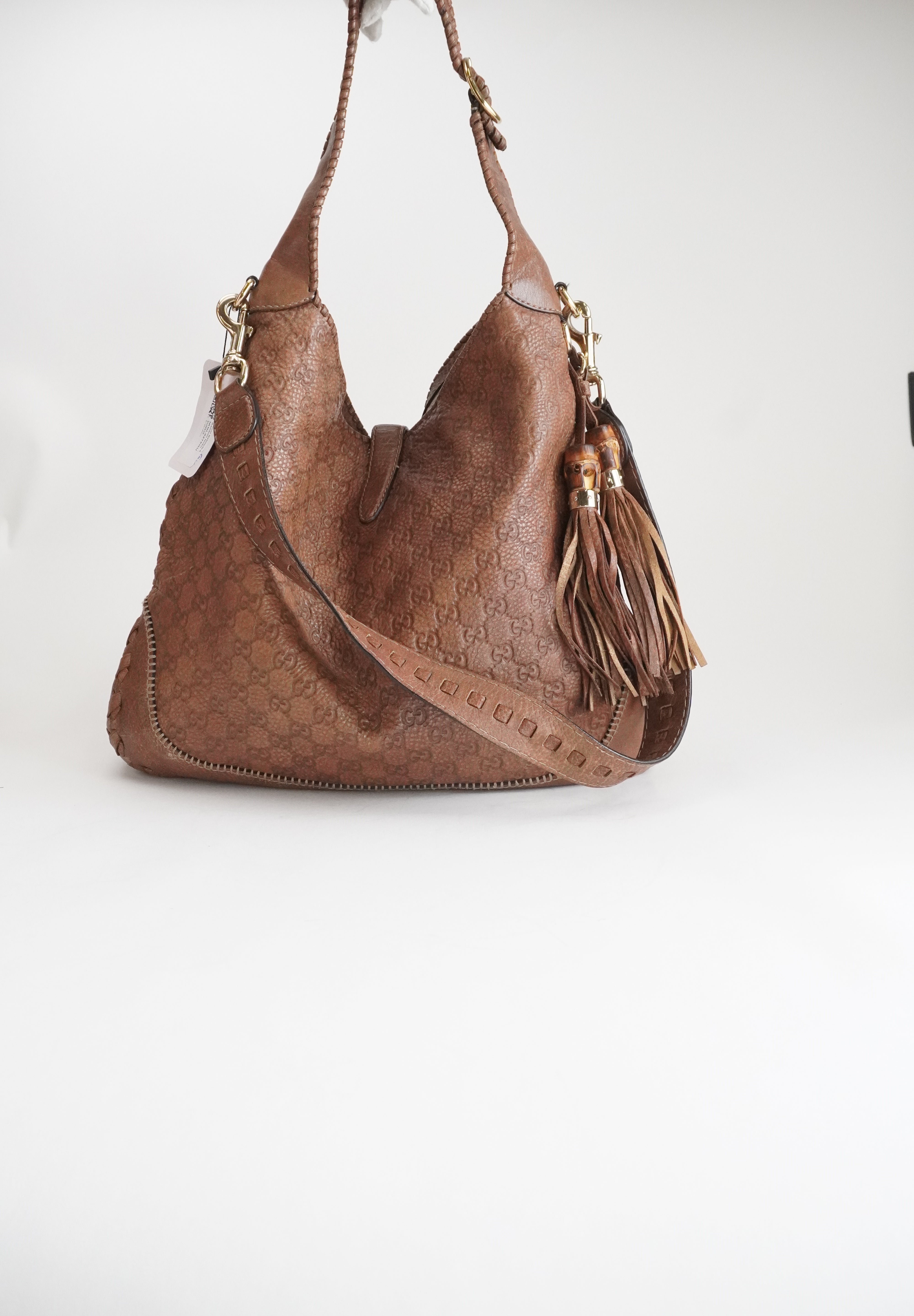 Gucci Babouska Bamboo Hobo