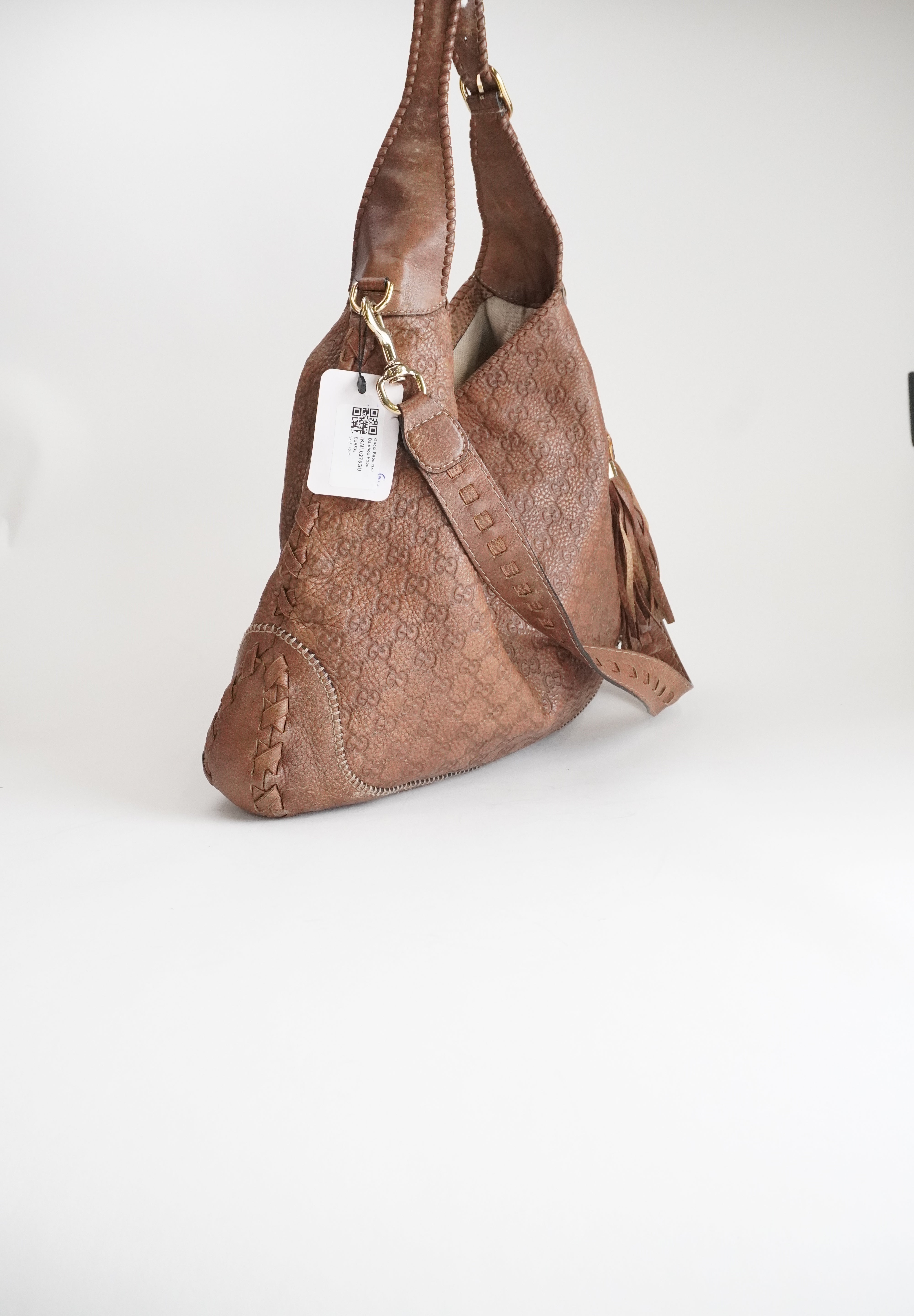 Gucci Babouska Bamboo Hobo