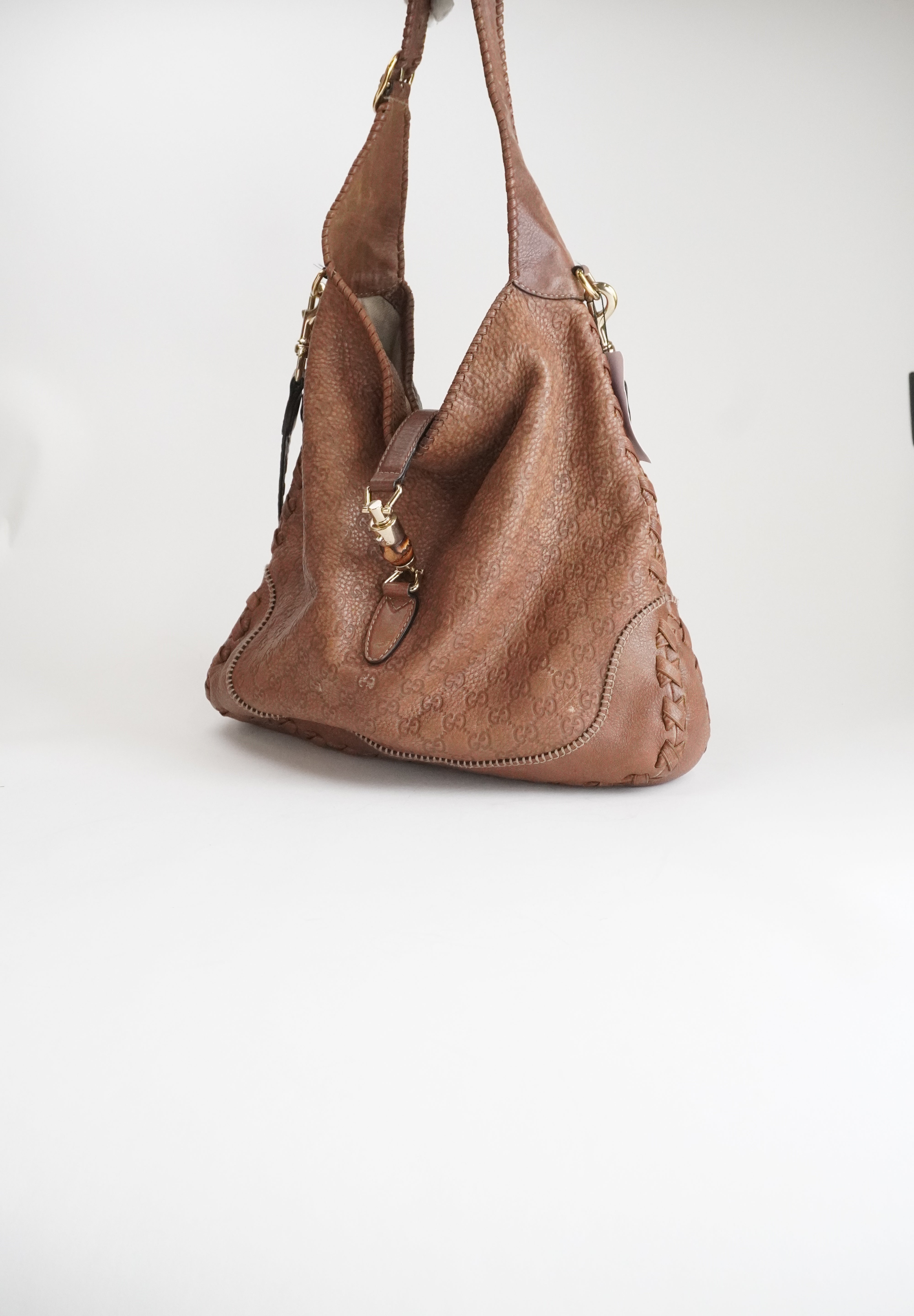 Gucci Babouska Bamboo Hobo