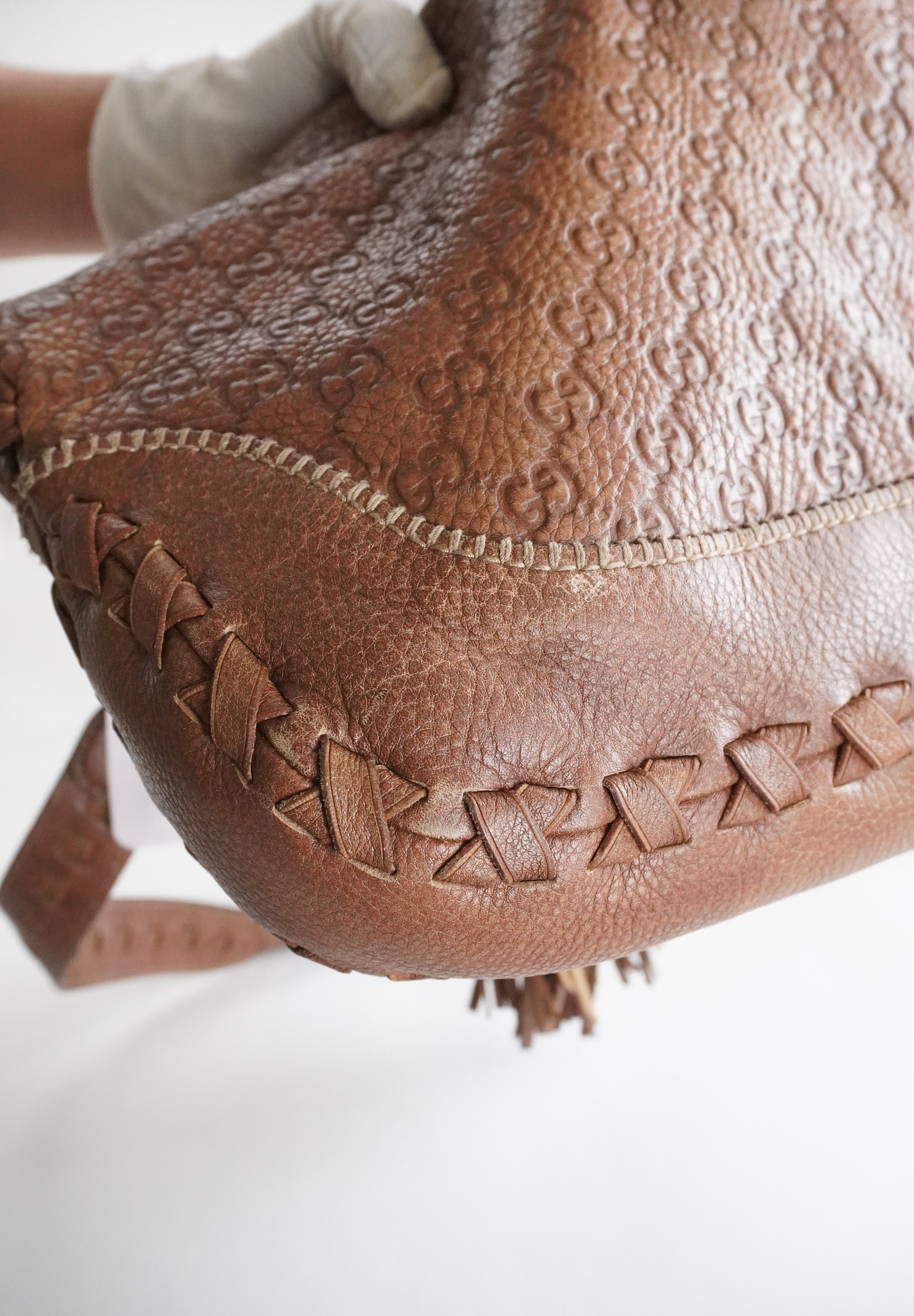 Gucci Babouska Bamboo Hobo