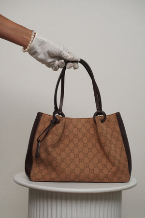 GUCCI Gg Tote Brown