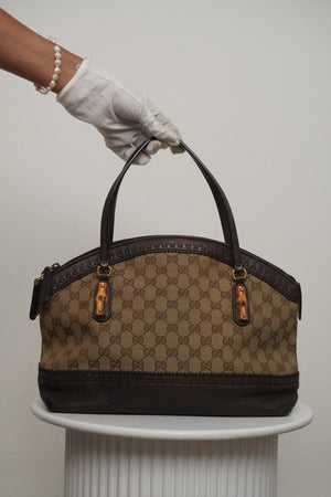 GUCCI Gg Brown Bamboo