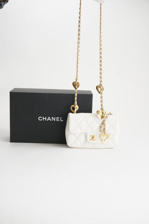Chanel Mini square White