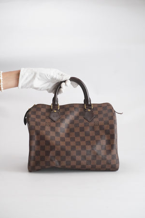Louis Vuitton Speedy 30 Damier Ebene