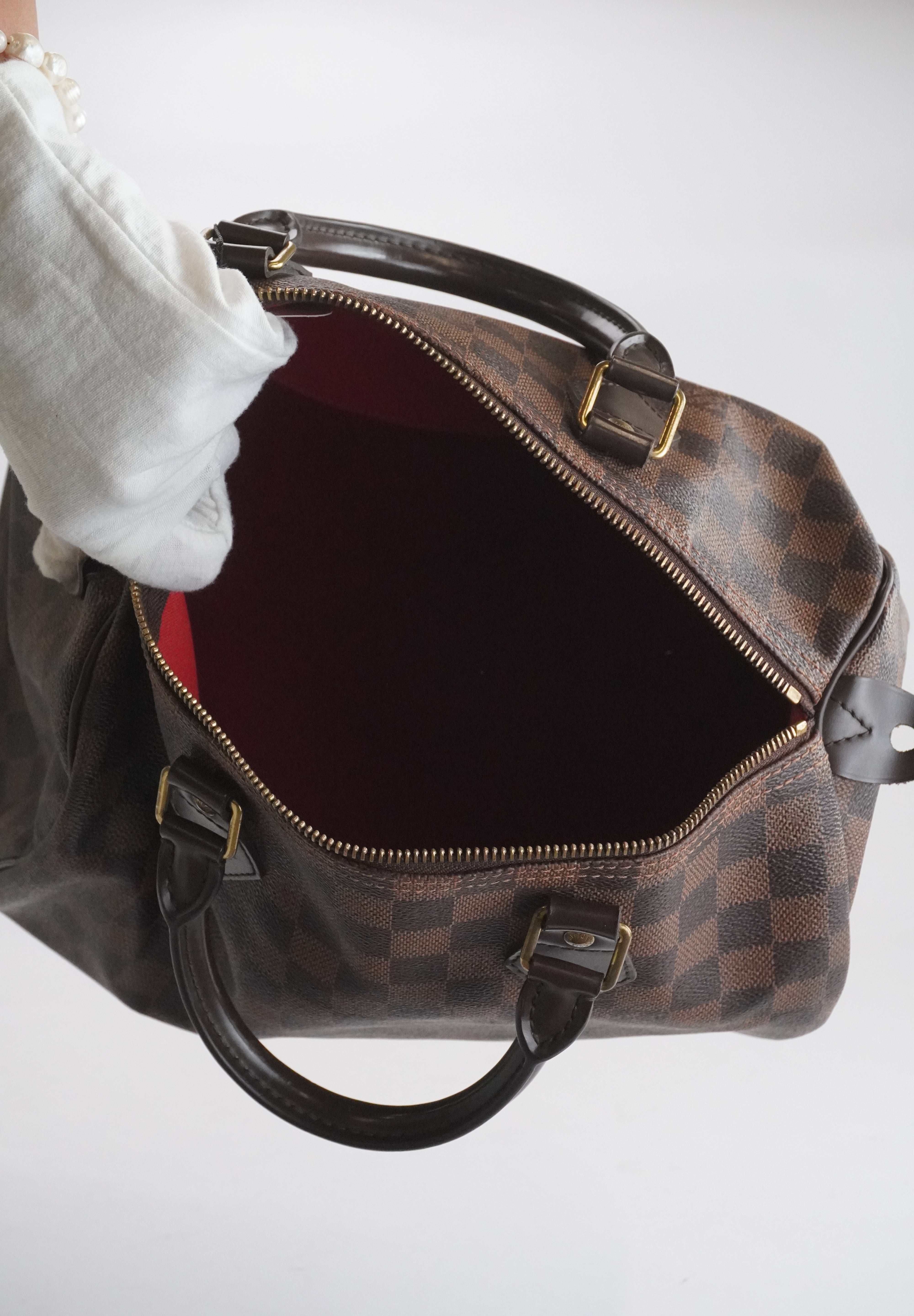 Louis Vuitton Speedy 30 Damier Ebene