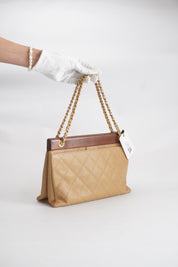 Chanel Timeless Caviar Wood Tote