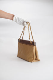 Chanel Timeless Caviar Wood Tote