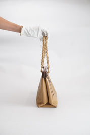 Chanel Timeless Caviar Wood Tote