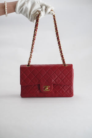 Chanel Classic Flapbag Small Red