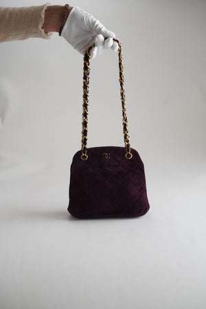 Chanel Mini suède crossbody