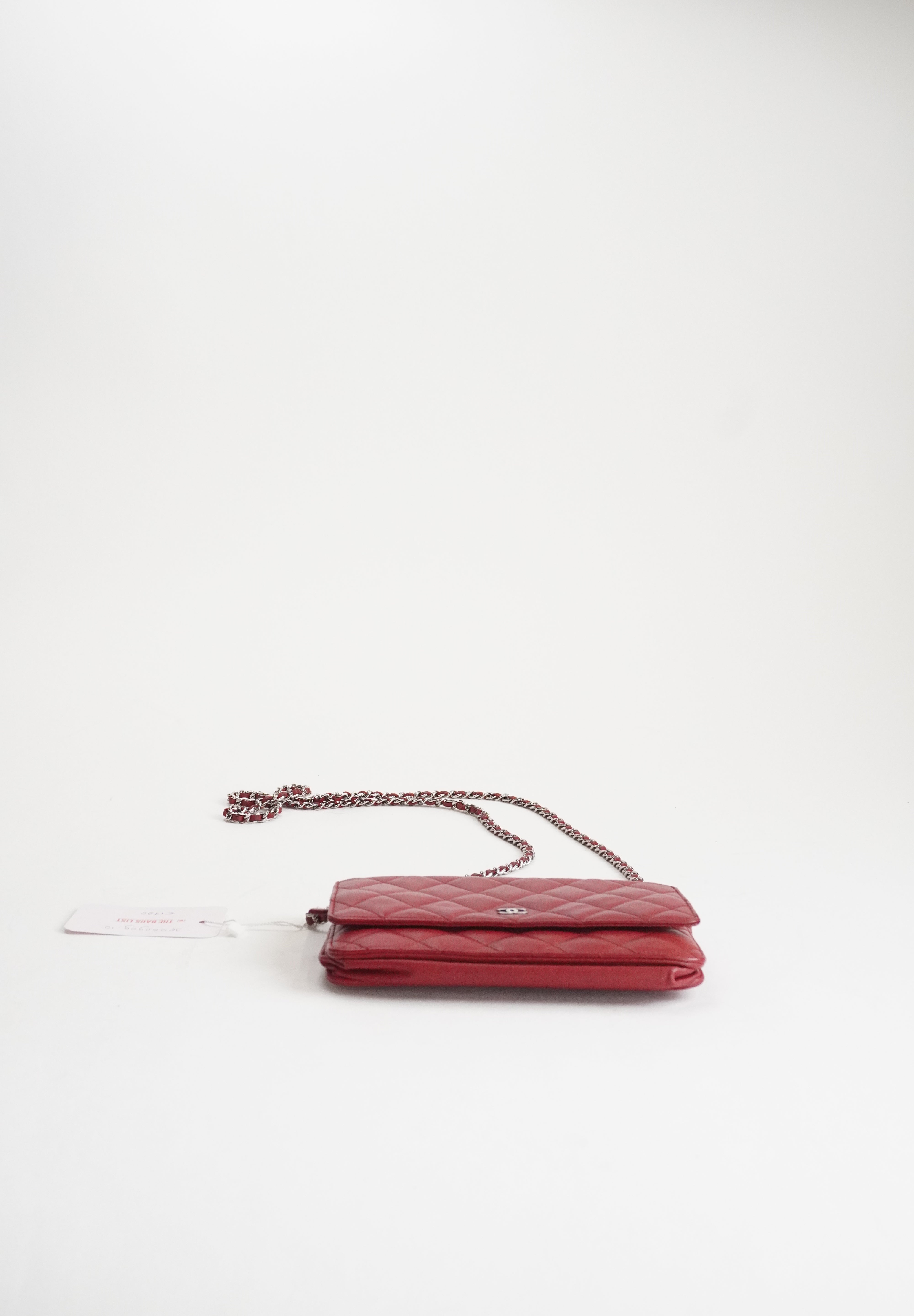 Chanel WOC Burgundy lambskin