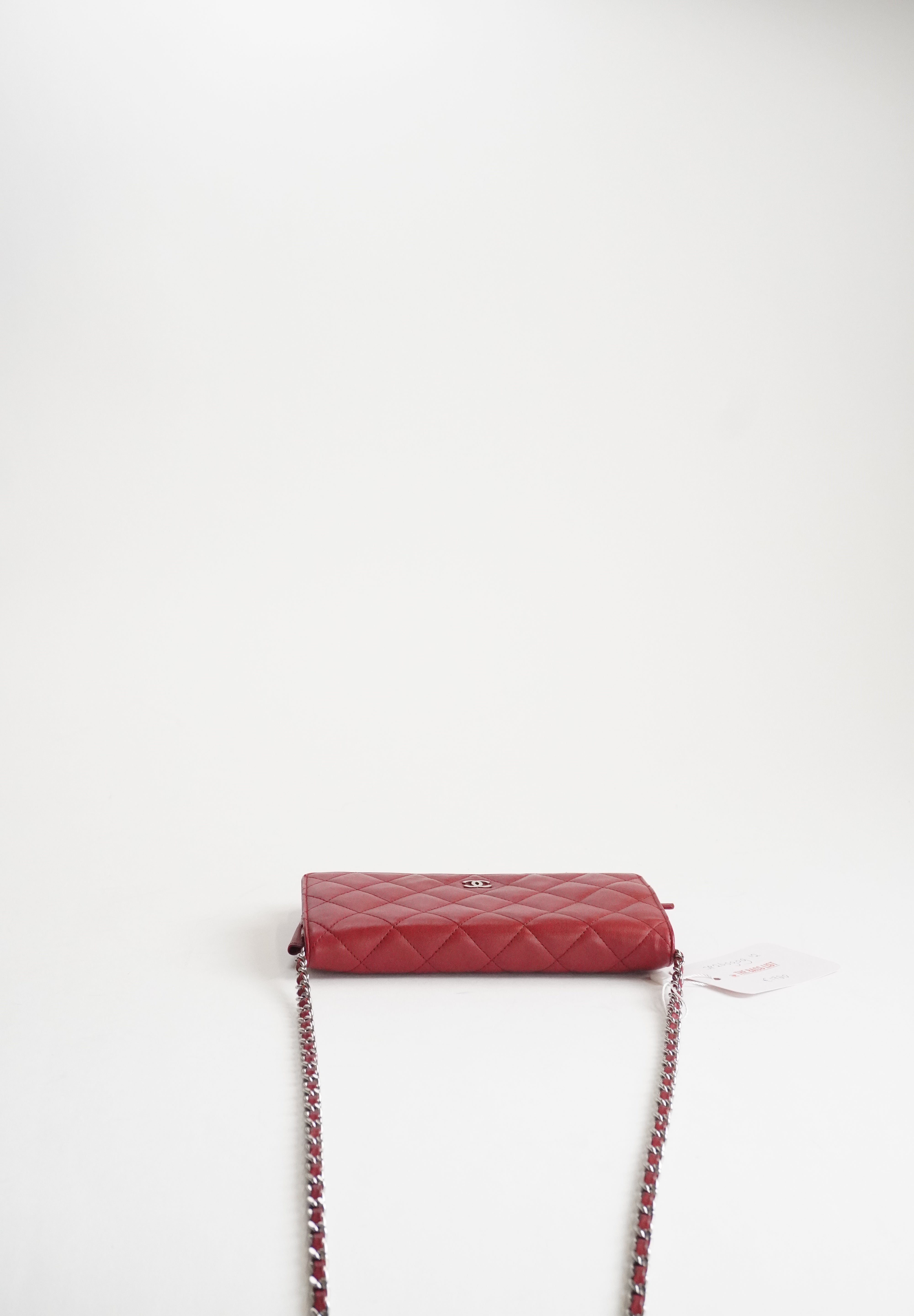 Chanel WOC Burgundy lambskin