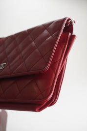 Chanel WOC Burgundy lambskin