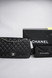 Chanel Classic Double Flapbag Jumbo Caviar SHW
