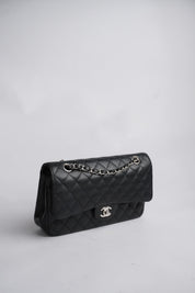 Chanel Classic Double Flapbag Caviar Medium SHW