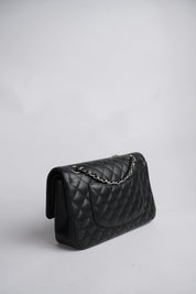 Chanel Classic Double Flapbag Caviar Medium SHW