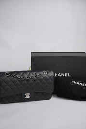 Chanel Classic Double Flapbag Caviar Medium SHW