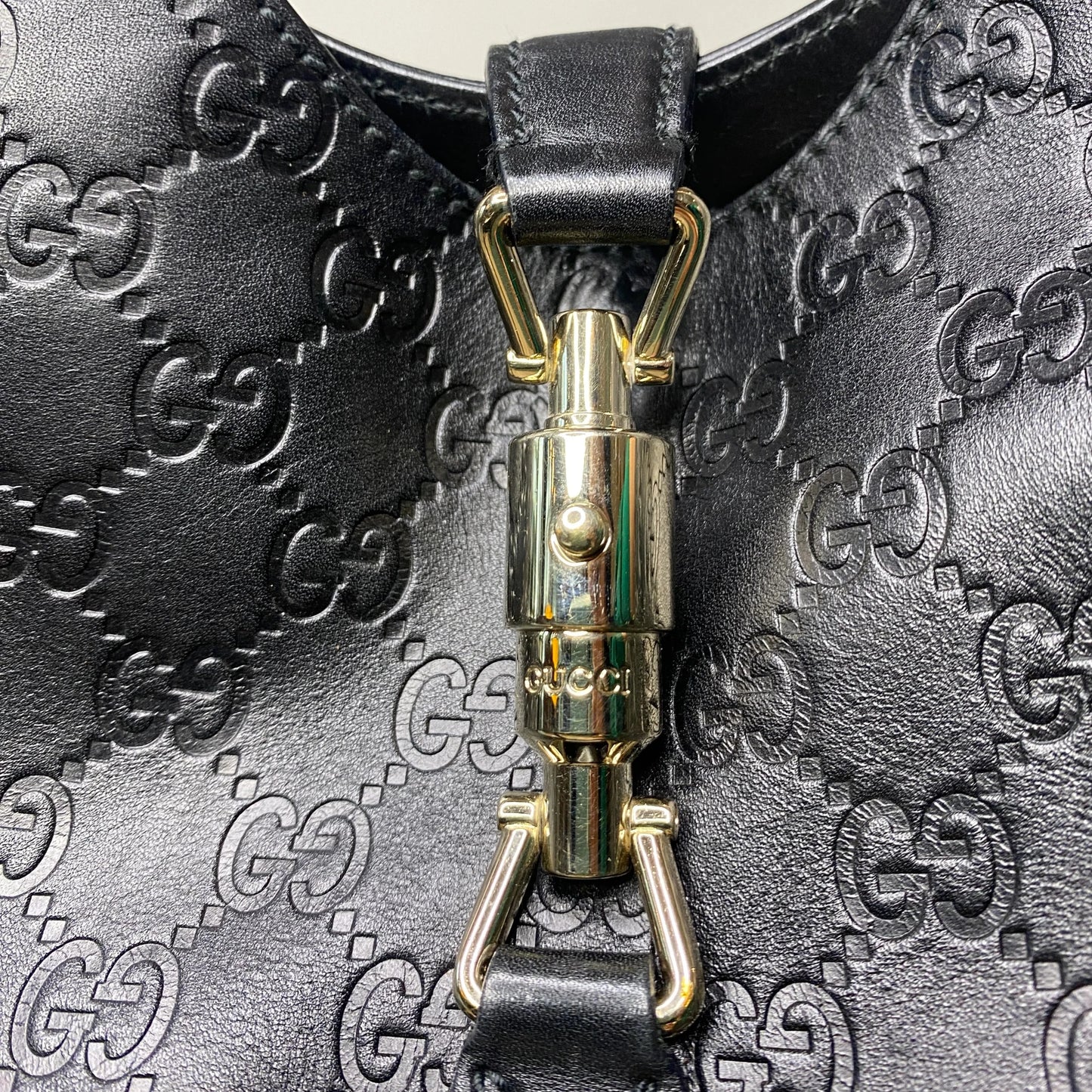 Gucci Jackie Guccissima Leer