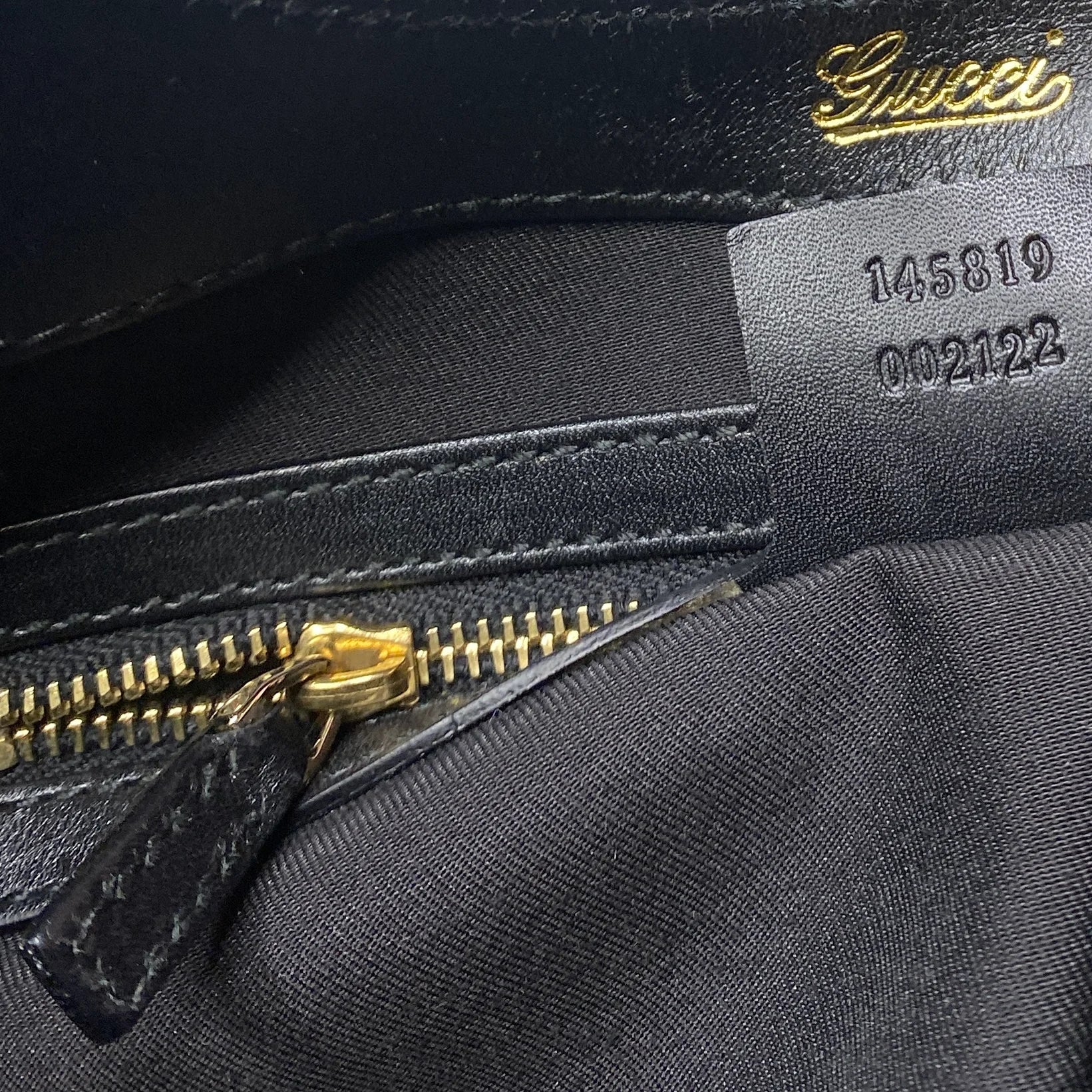 Gucci Jackie Guccissima Leer