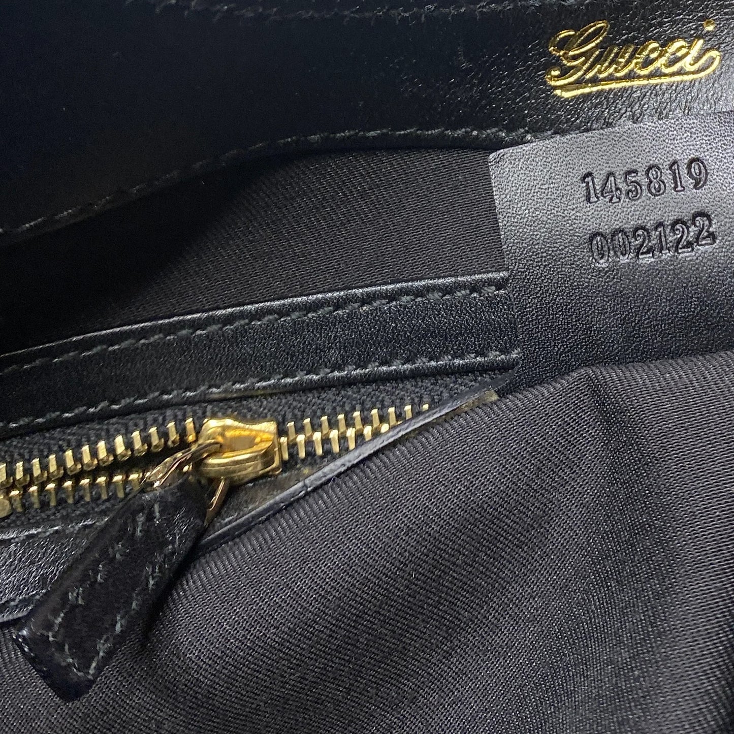 Gucci Jackie Guccissima Leer