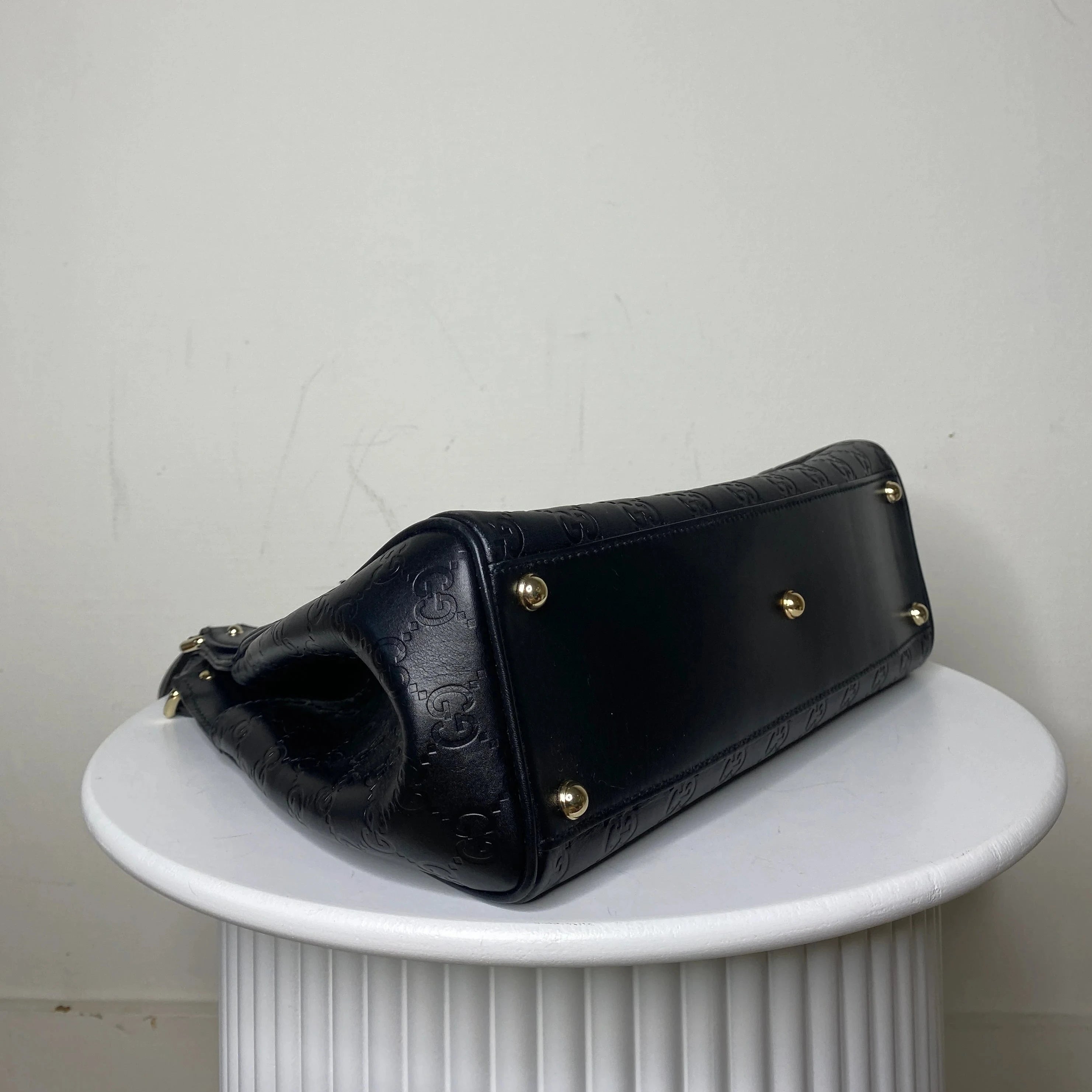 Gucci Jackie Guccissima Leer