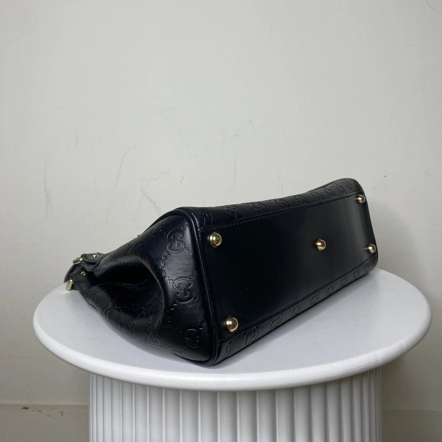 Gucci Jackie Guccissima Leer