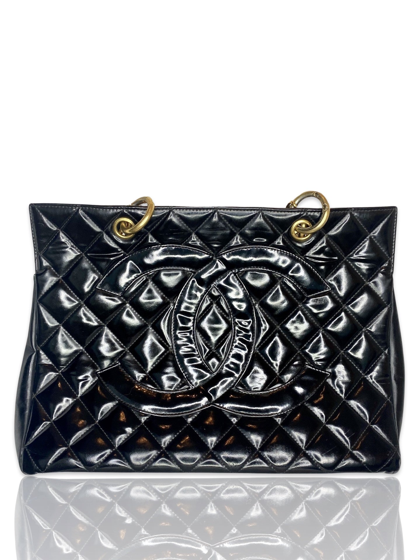 Chanel Tote Bag Patent Leather (1997-1999)