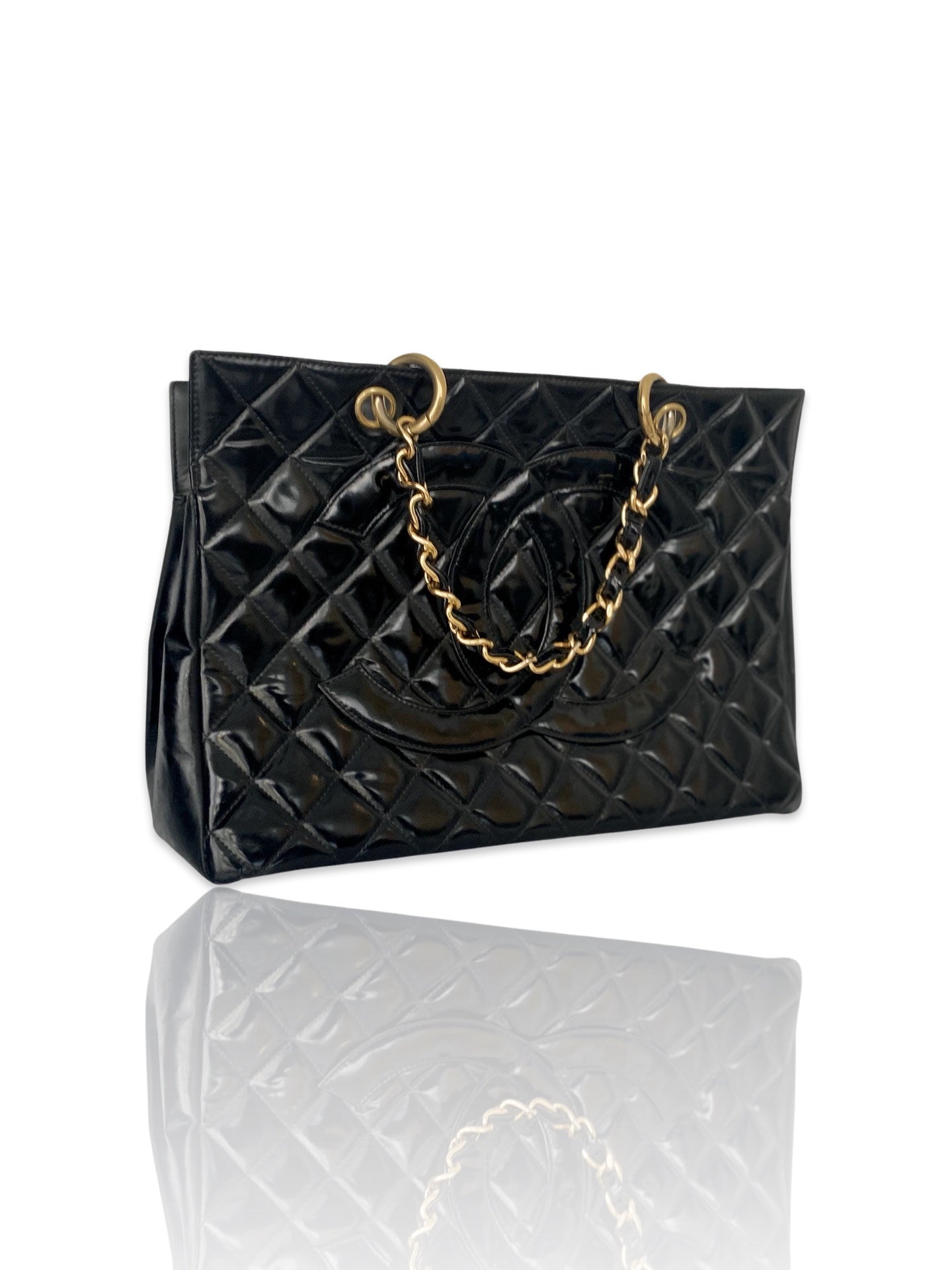 Chanel Tote Bag Patent Leather (1997-1999)