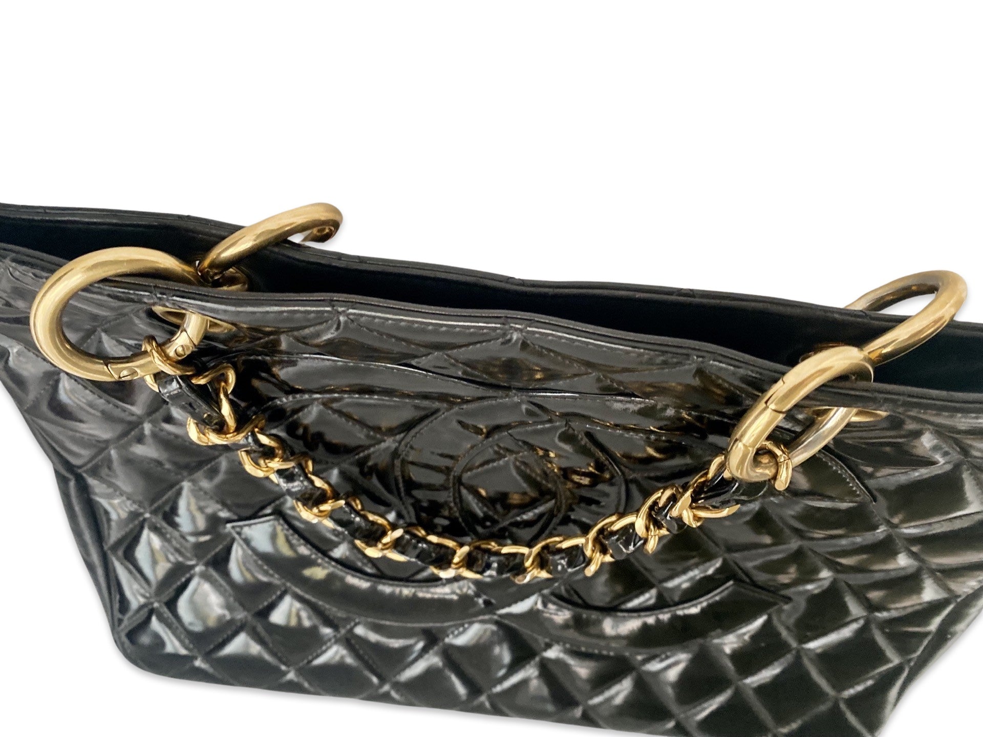 Chanel Tote Bag Patent Leather (1997-1999)