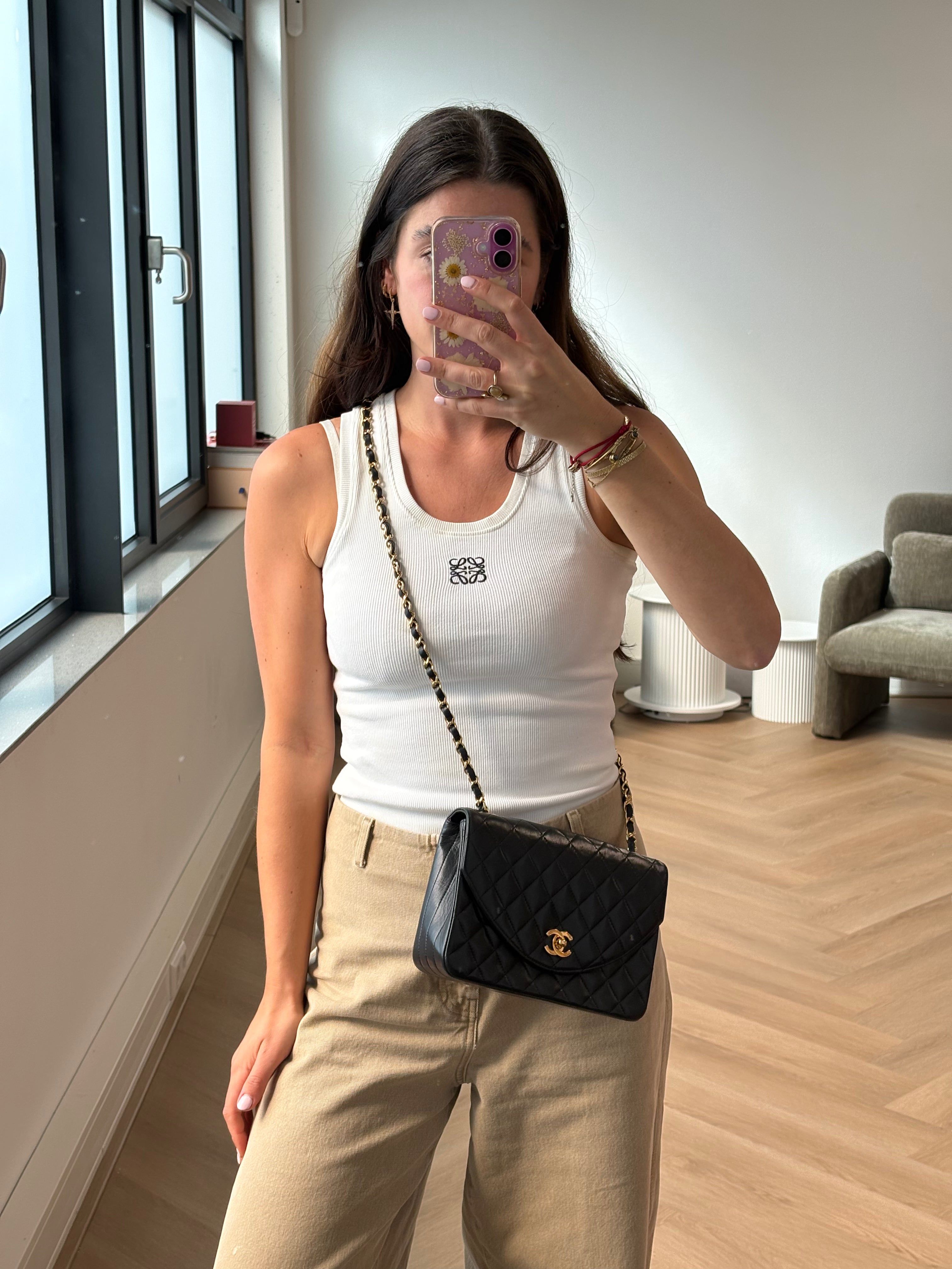 Chanel Chanel Half Moon Single Flapbag